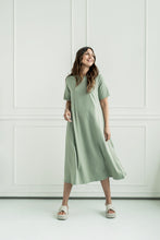 Lade das Bild in den Galerie-Viewer, MAXI DRESS - SALBEI