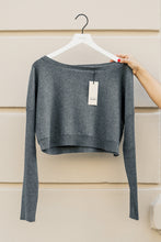 Lade das Bild in den Galerie-Viewer, CROPPED KNIT - CREME